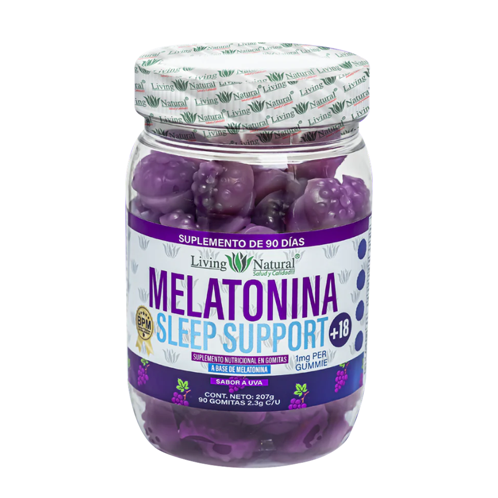 Gomitas de melatonina Sleep Support: para sueño profundo y despertar renovado
