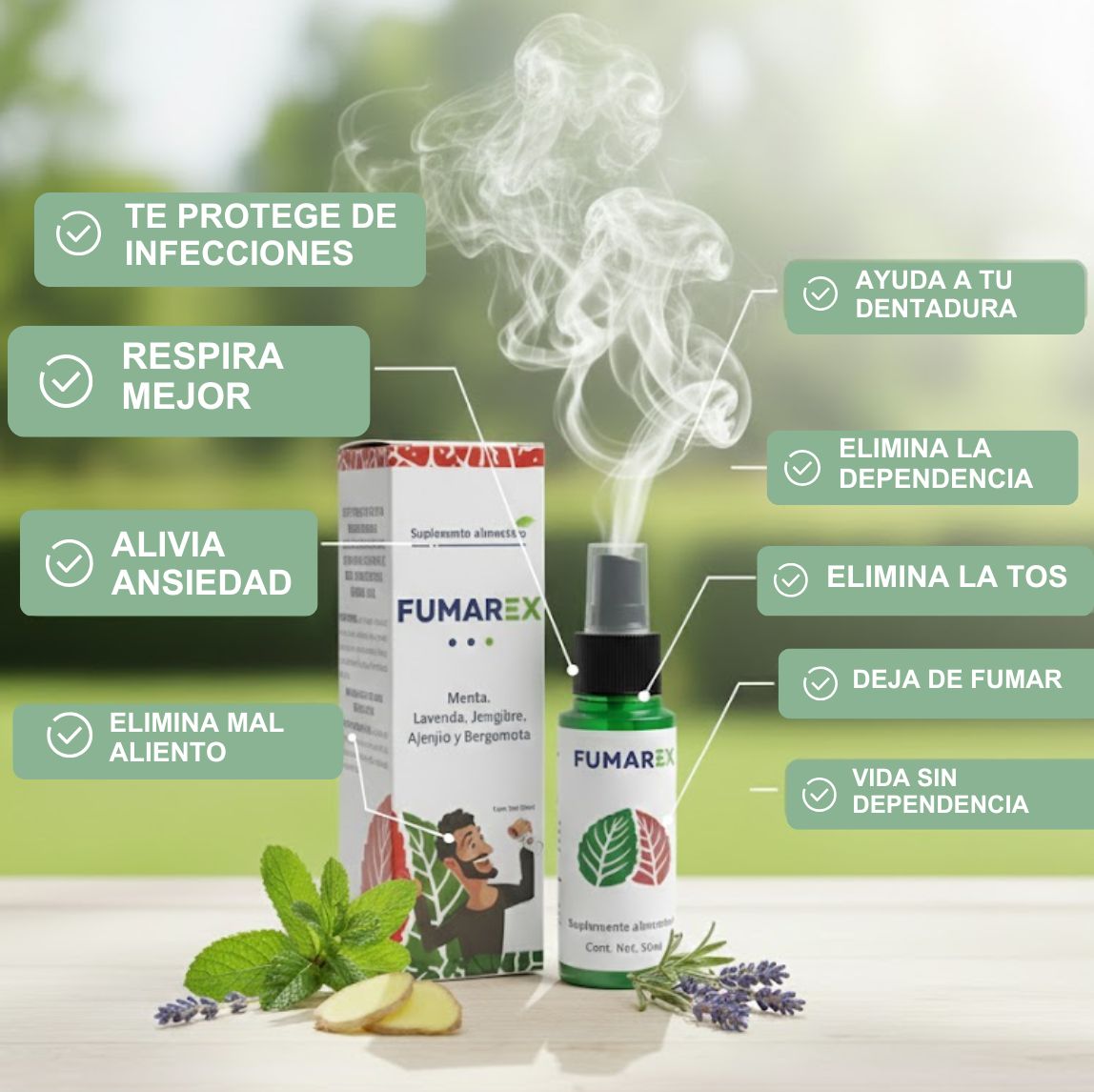 FumaRex - Libérate de la dependencia al tabaco