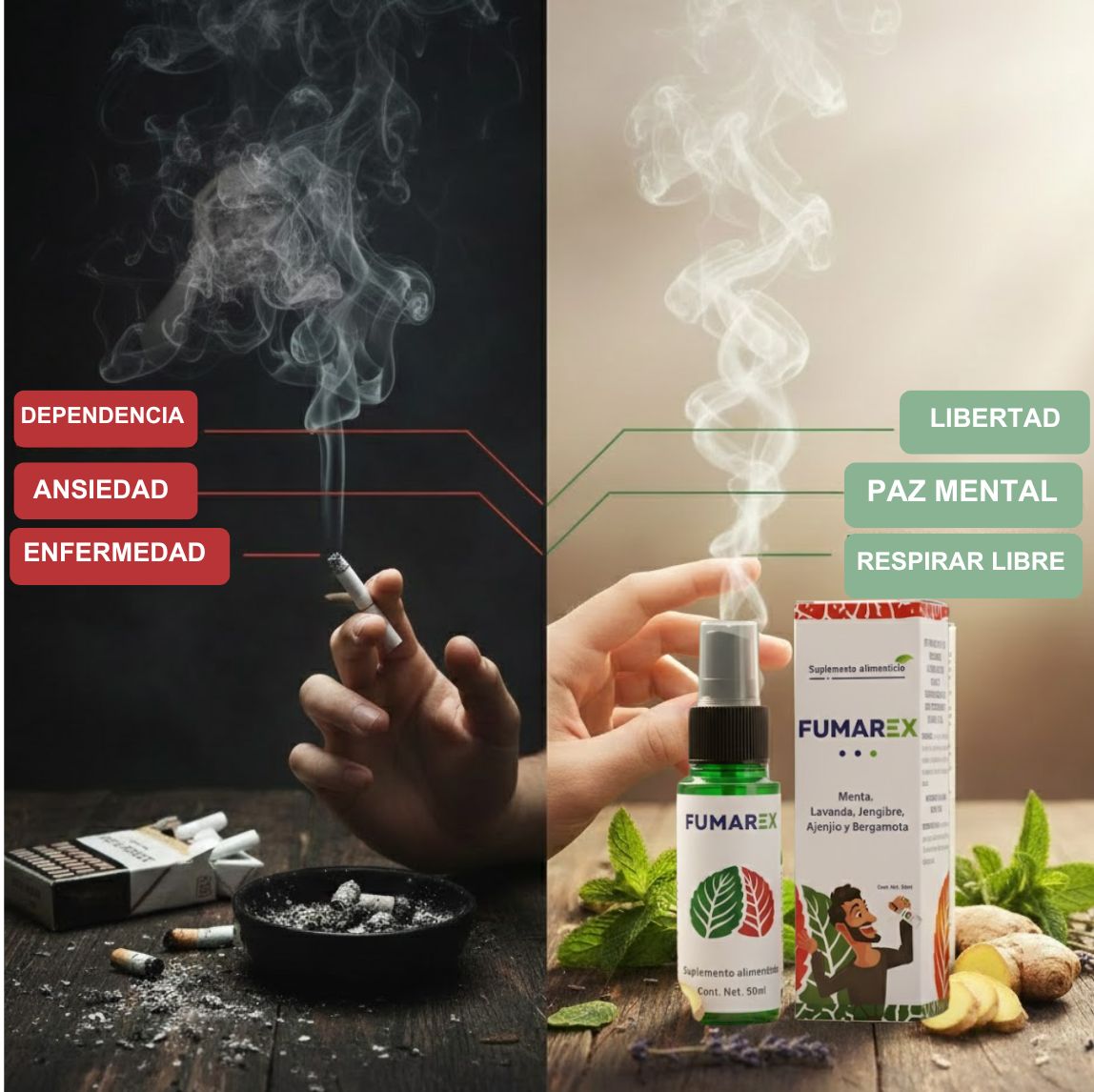FumaRex - Libérate de la dependencia al tabaco