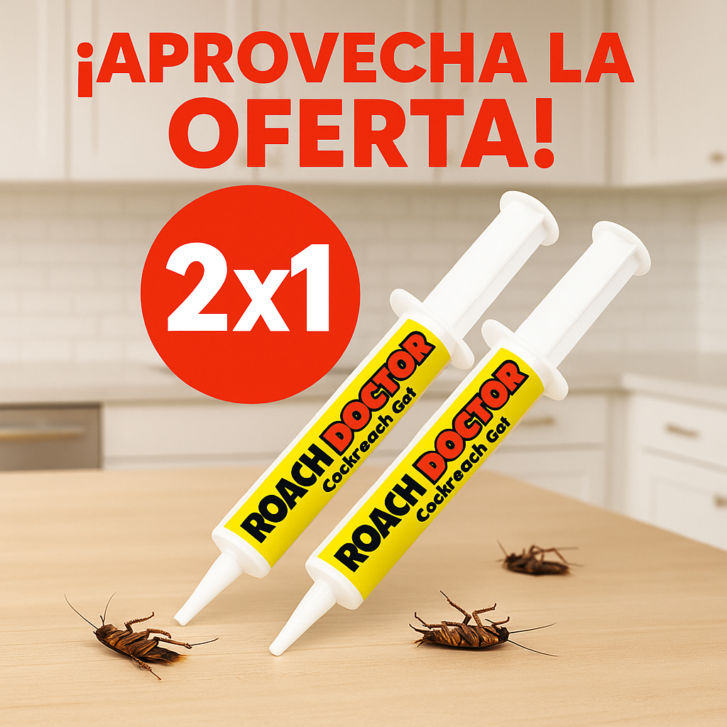 2X1 HOY EN inyección para exterminar cucarachas PIDE AHORA Y TE REGALAMOS UNA UNIDAD