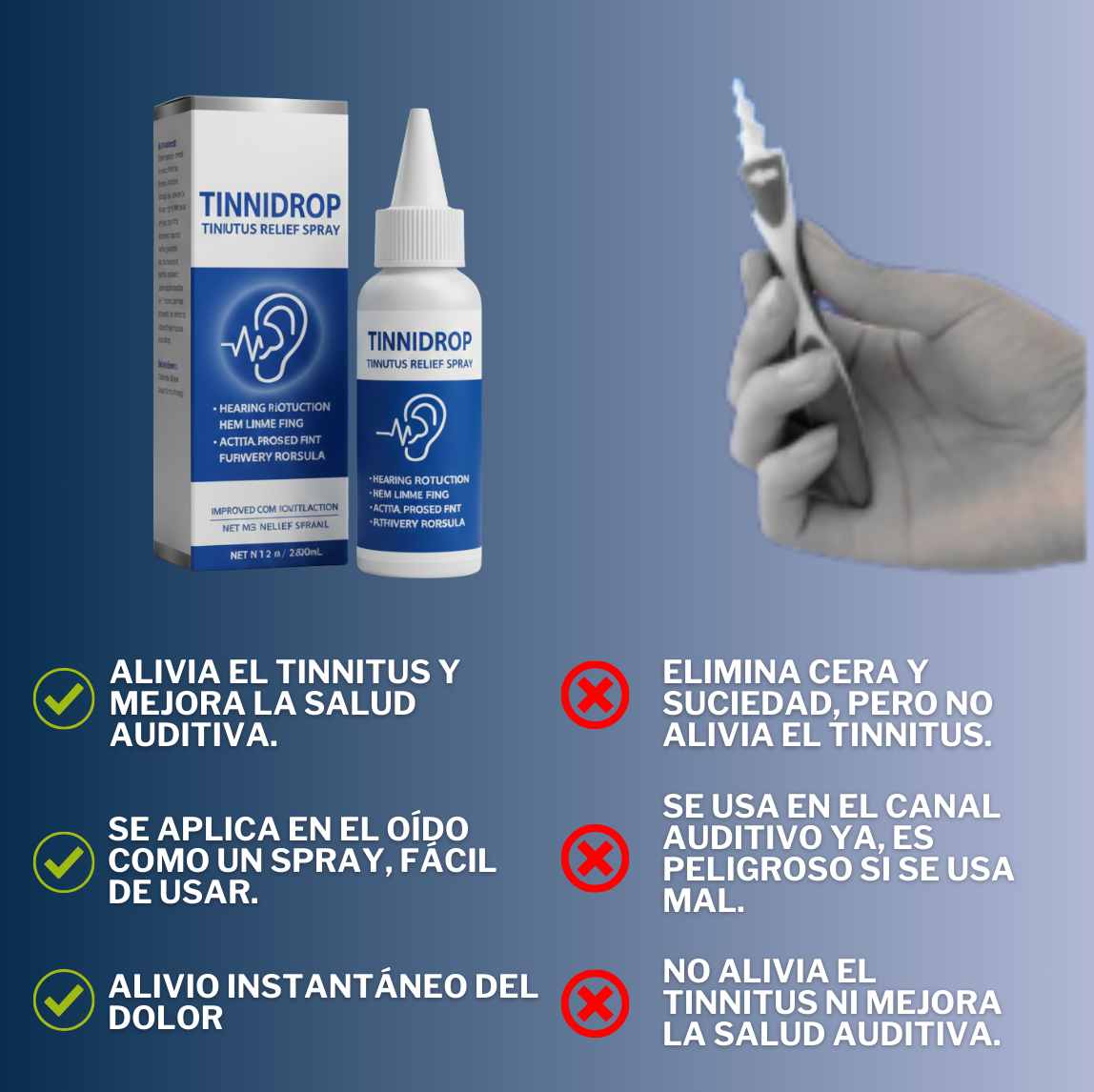 Tinnidrop: La Solución Spray que Ayuda a Disminuir el Zumbido Invasivo del Tinnitus